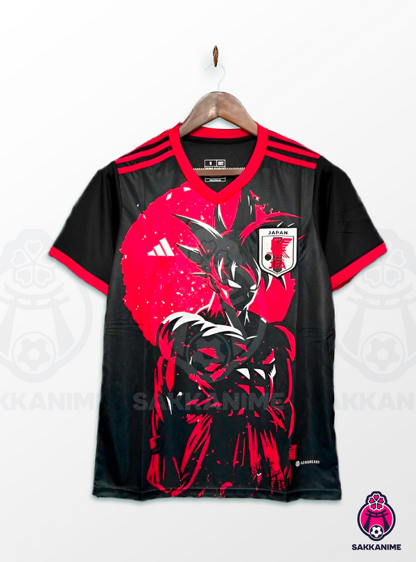 MAILLOT JAPON 2024 - BLACK RED GOKU