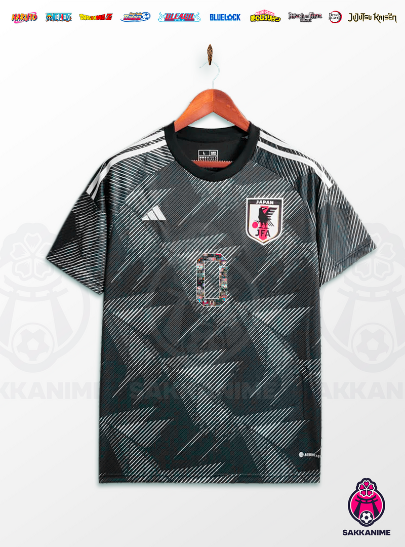 Maillot Japon 2022/23 - BLACK - Flocage animé