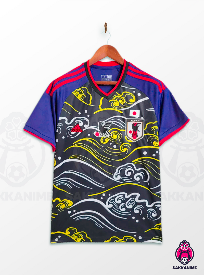 Maillot Japon 2023 - Black Wave & Wind