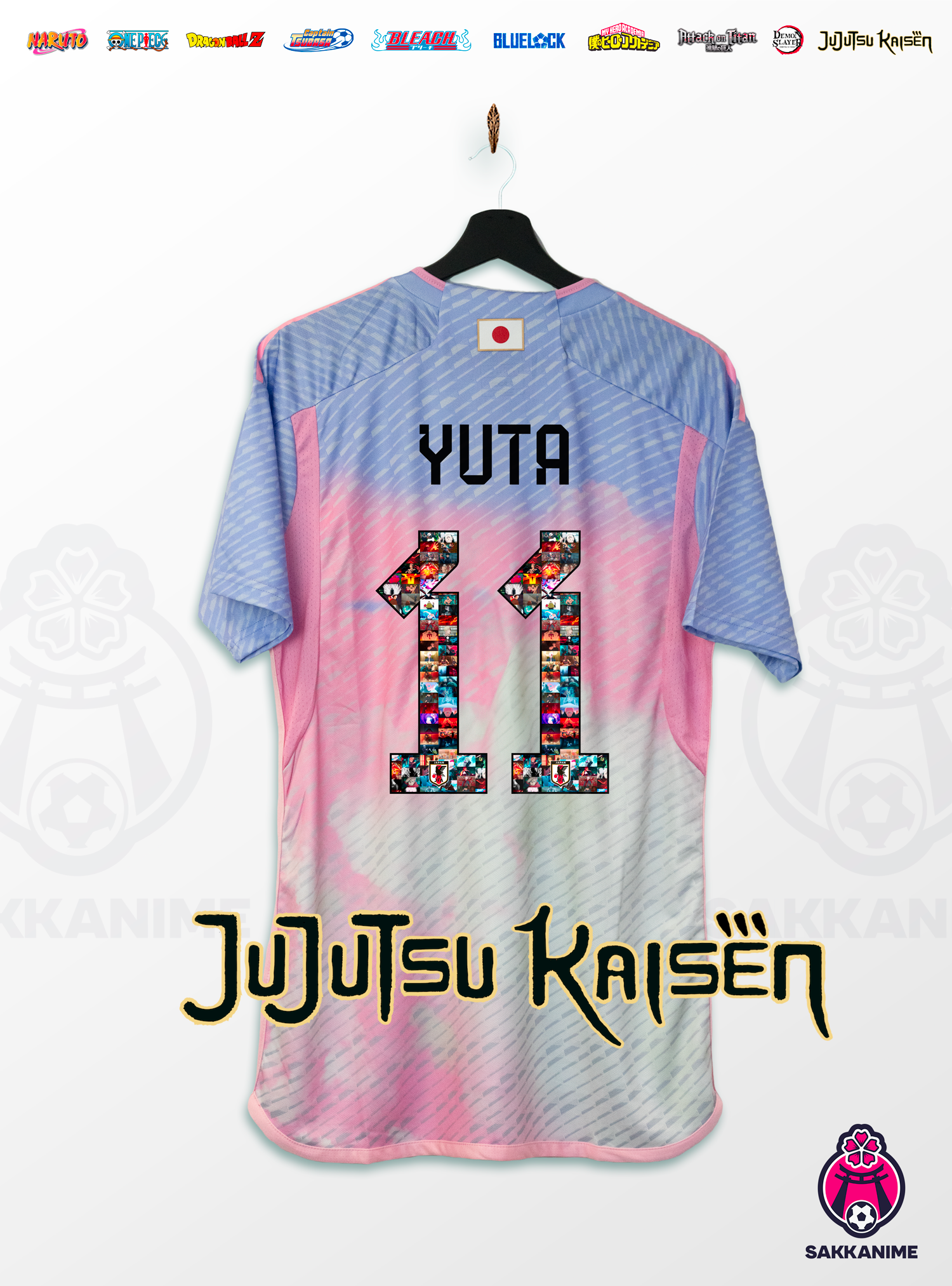 Maillot Japon 2022/23 - PURPLE EDITION - Flocage animé