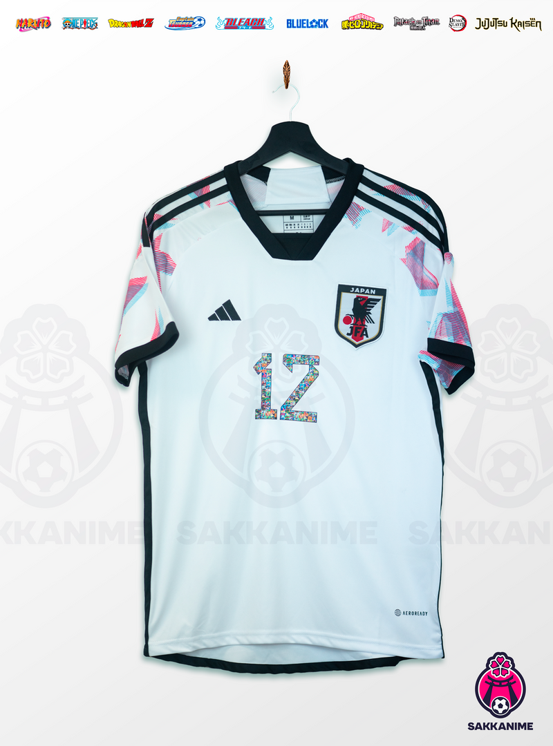 Maillot Japon 2022/23 - EXTERIEUR - Flocage animé